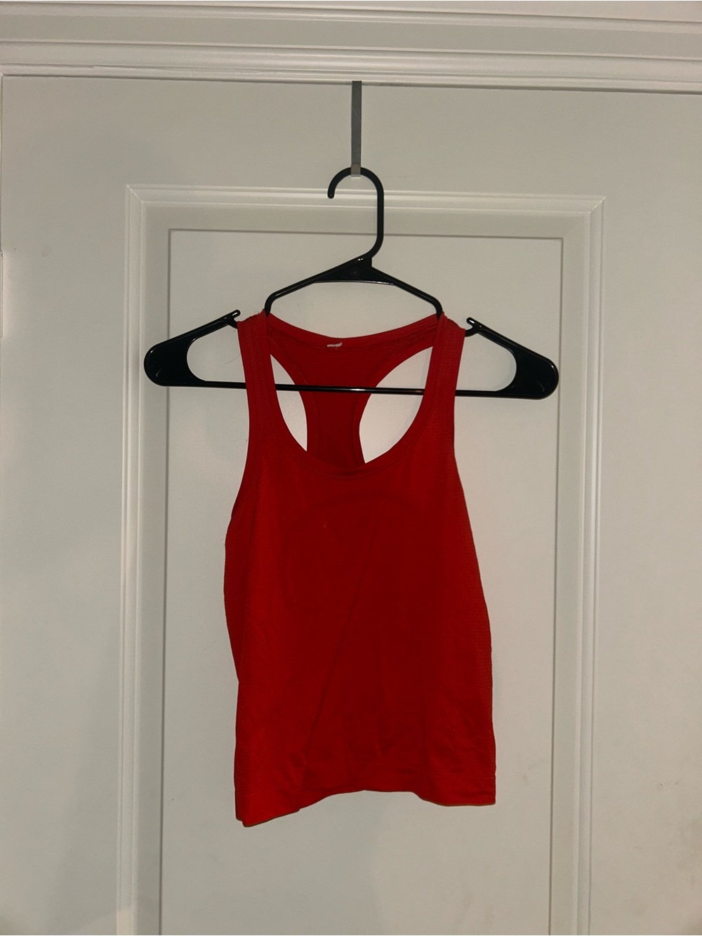 lululemon athletica Red Racerback Muscle Tank